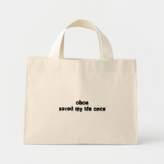 Bolsa Tote Mini Alguém Salvou Minha Vida Uma Vez