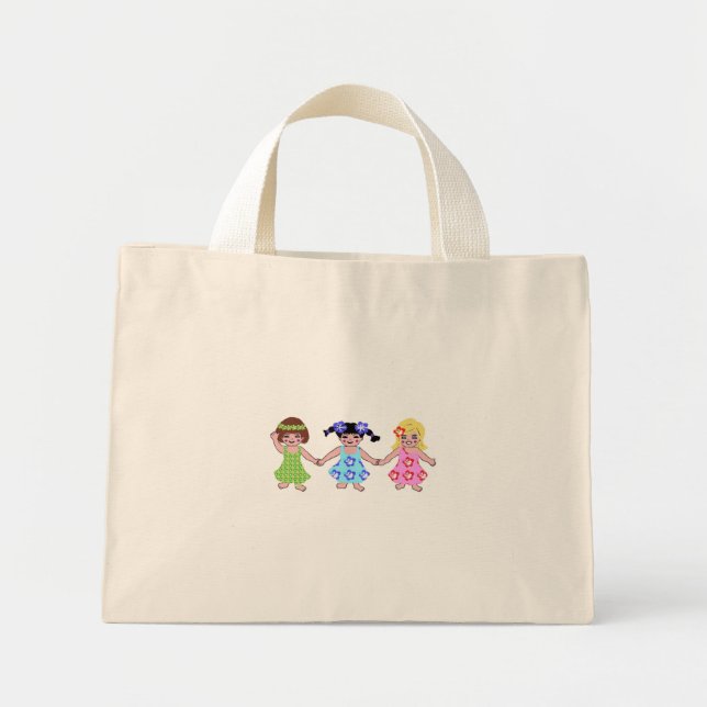 Bolsa Tote Mini Amigos (Frente)