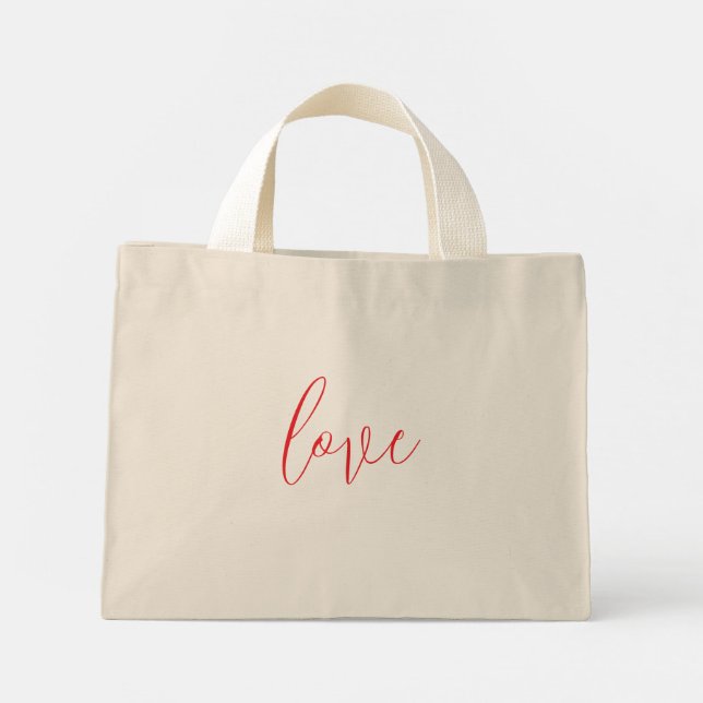 BOLSA TOTE MINI AMOR TOTE BAG (Verso)