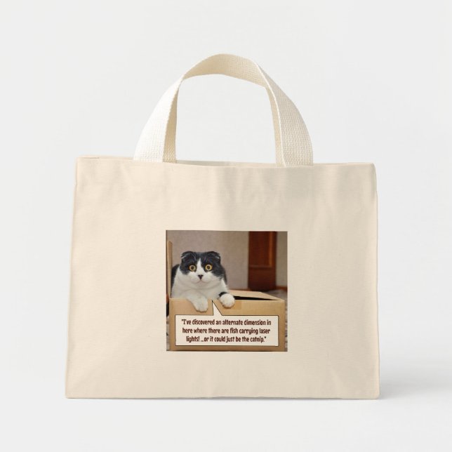 Bolsa Tote Mini An alternate dimension (Frente)