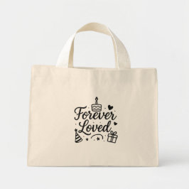 Bolsa Tote Mini 🎁 Aniversário Tote Bag - Presente Divertido e Prá