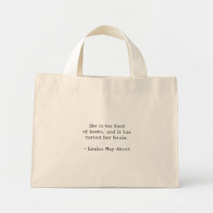 Bolsa Tote Mini Apreciadora de Livros