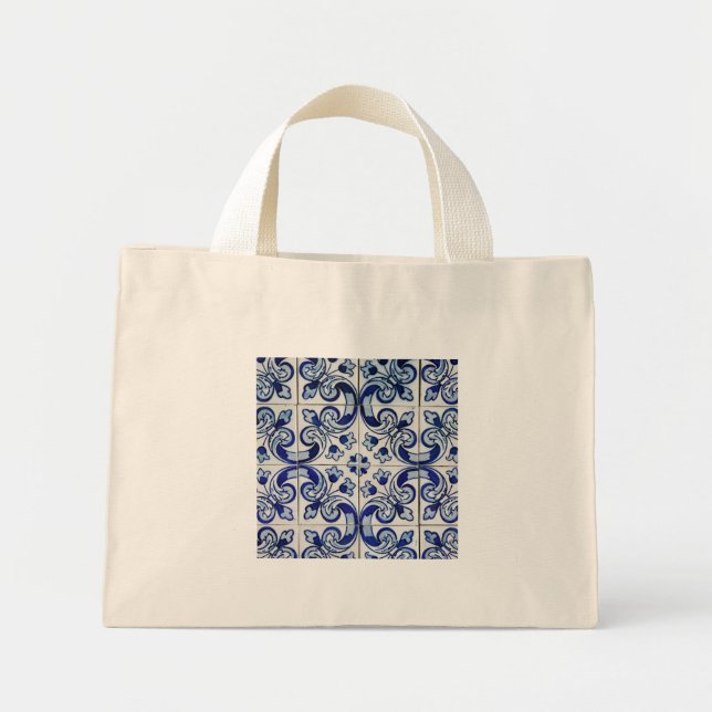Bolsa Tote Mini Azulejo (Frente)