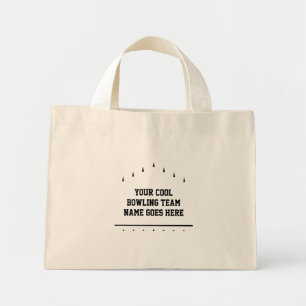 Bolsa Tote Mini Bag de Boliches Personalizadas Calçados dos ace