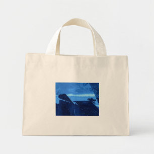 Bolsa Tote Mini Bag de design abstrato
