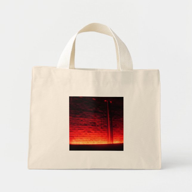 Bolsa Tote Mini Bag de Parede Vermelha (Frente)