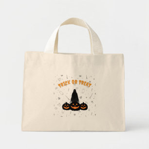 Bolsa Tote Mini Bag de Tote Feliz Halloween