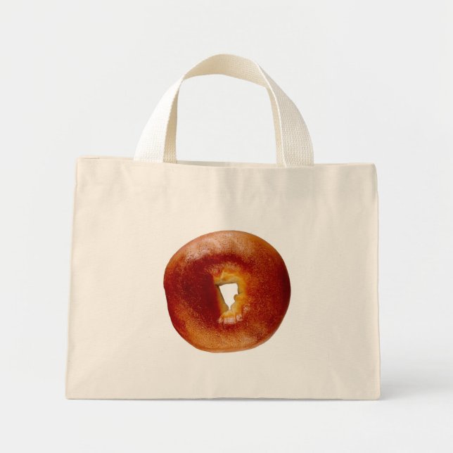 Bolsa Tote Mini Bagel (Frente)