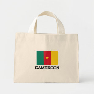 Bolsa Tote Mini Bandeira dos Camarões