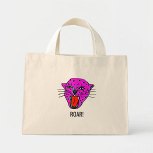 Bolsa Tote Mini Bandeja de Toques do Pantera - Estilo de Pop de Ar