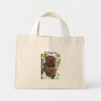 Bolsa Tote Mini Barras Tarsier Filipinas