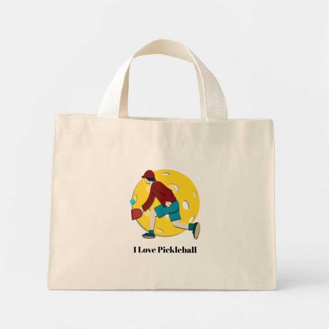 Bolsa Tote Mini Bola de seleção (Frente)