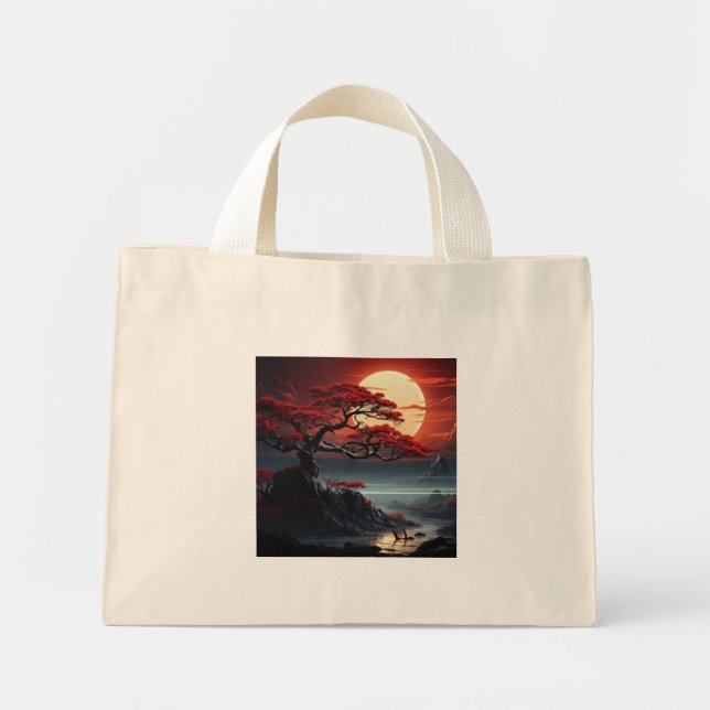 Bolsa Tote Mini Bonsai Tree (Frente)