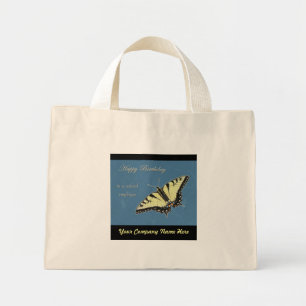 Bolsa Tote Mini Borboleta do Swallowtail de Tigre