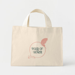 Bolsa Tote Mini Borboleta Rosa Nouveau, madrinha de casamento