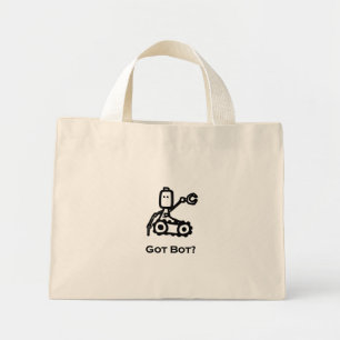 Bolsa Tote Mini Bot do engenheiro