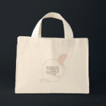 Bolsa Tote Mini Bridesmaid Art Nouveau Blush Butterfly<br><div class="desc">Bolsa de presentes "Bridesmaid", a borboleta "Bridesmaid", de arte nouveau cor-de-rosa. Uma bolsa de presentes pode ser uma maneira adorável de obrigado às suas damas de honra pelo seu amor e apoio no seu dia especial. Esta bolsa de tote do Brides Maid é perfeita para segurar presentes como compactos personalizados...</div>