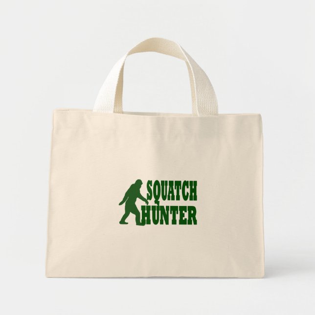 Bolsa Tote Mini Caçador de quadrado (Frente)