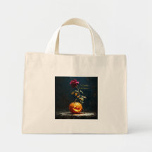 Capinha de Laptop Abóbora & Rosa Romântica Escura