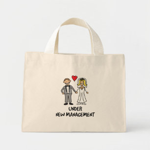 Bolsa Tote Mini Cartoon de Casamento - Sob Nova Gestão