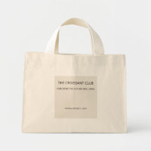 Clube de Croissant de Amêndoa Chic Futuro Brunch d