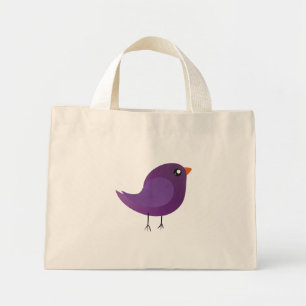 Bolsa Tote Mini Crianças, passarinho fofo