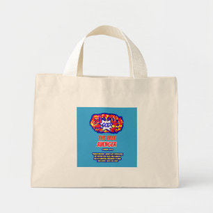 BOLSA TOTE MINI DEUS É O VERDADEIRO AVENGER
