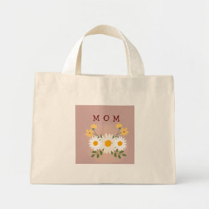 Bolsa Tote Mini Dia de as mães de Saco de Tote da Mãe Personalizad