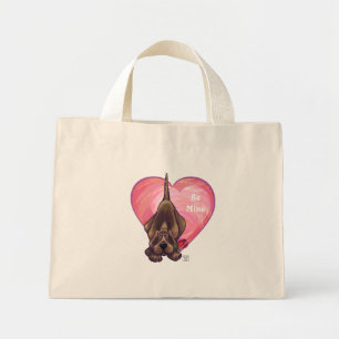 Bolsa Tote Mini Dia dos namorados do cão de cão