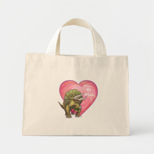 Bolsa Tote Mini Dia dos namorados do Triceratops
