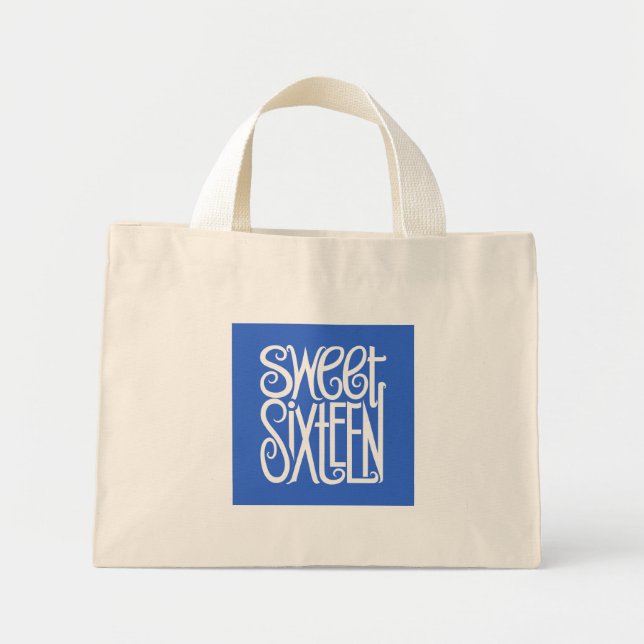 Bolsa Tote Mini Doce Sessenta Saco Branco (Frente)