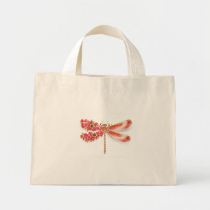 Bolsa Tote Mini Dragonfly com joalheria sakura