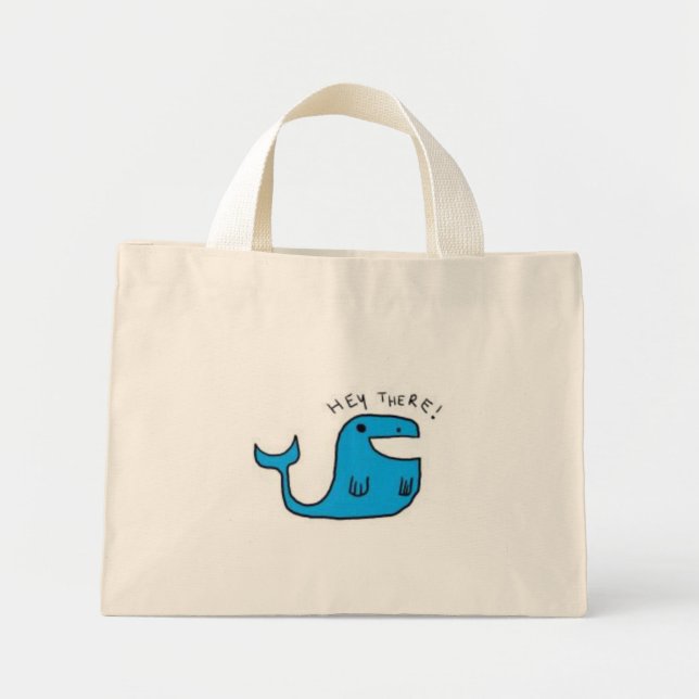 Bolsa Tote Mini Ei Lá (Frente)