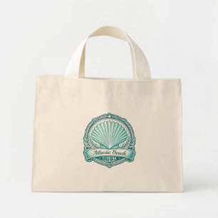 Bolsa Tote Mini Emblema Costeiro de Atlantic Beach FL