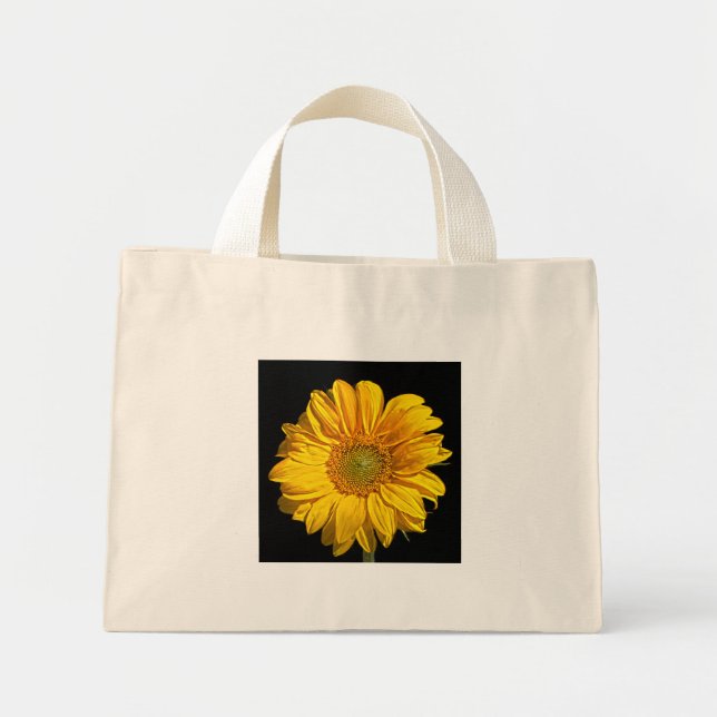 Bolsa Tote Mini Enxigma de girassol (Frente)