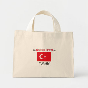Bolsa Tote Mini Estou adorada na Turquia