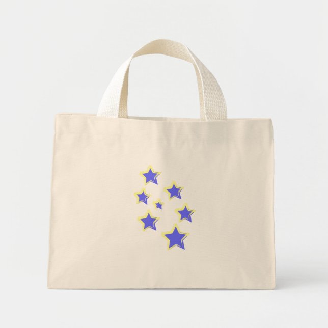 BOLSA TOTE MINI ESTRELAS (Frente)