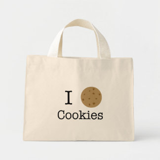 Bolsa Tote Mini Eu adoro biscoitos