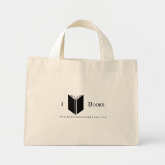 Bolsa Tote Mini Eu Adoro Livros