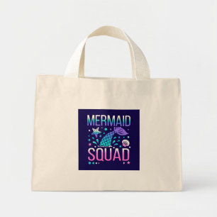Bolsa Tote Mini Feliz Aniversário Sereia Esquadrão-68296