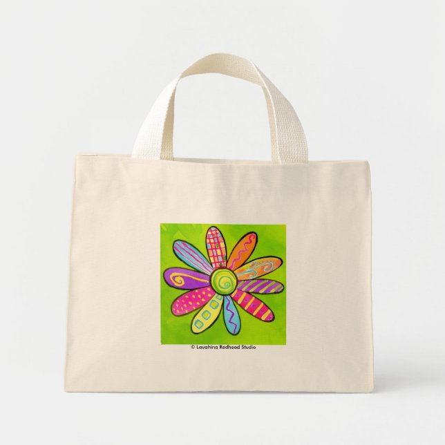Bolsa Tote Mini FlorPower! (Frente)