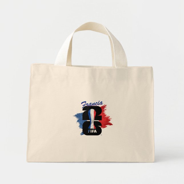 Bolsa Tote Mini Francia fans mundial 2026 (Frente)
