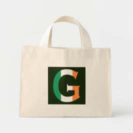 Bolsa Tote Mini G Monograma sobreposto à Irish Flag ttcnt