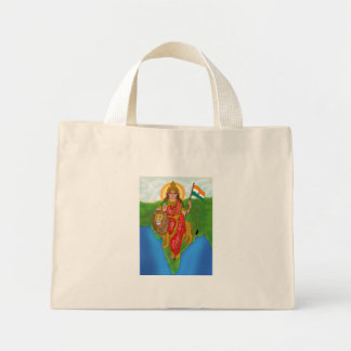 Bolsa Tote Mini Goddess Bharat Mata Tote Bag