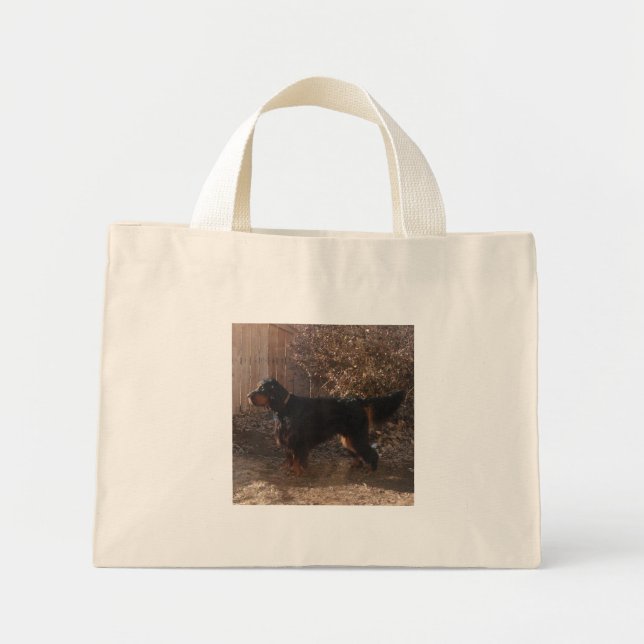 Bolsa Tote Mini Gordon Setter Tote Bag (Frente)