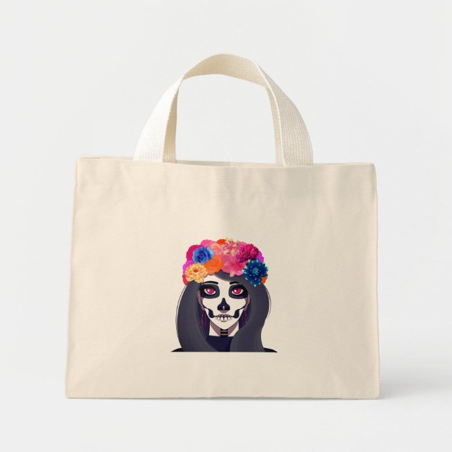 Bolsa Tote Mini Halloween Tote Bag (Frente)