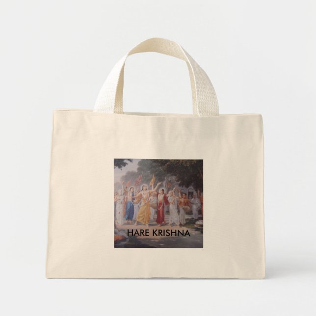 BOLSA TOTE MINI HARE KRISHNA (Frente)