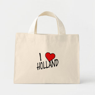 Bolsa Tote Mini I Heart Holland bk ttcnt