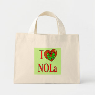 Bolsa Tote Mini I Heart (Love) NOLA,