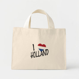 Bolsa Tote Mini I Heartflag Holland bk ttcnt